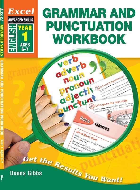 Excel Advanced Skills Workbook: Grammar and Punctuation Workbook Year 1 ...